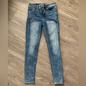 American Eagle Outfitters Women's Blue Skinny Jeans